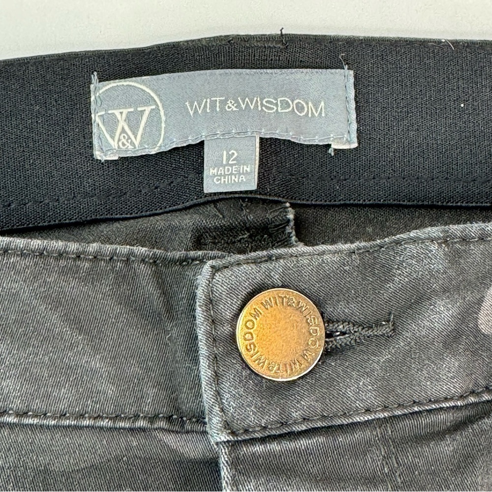 Wit & Wisdom Ab’solution High Waist Camouflage Ankle skinny jeans - Picture 14 of 16